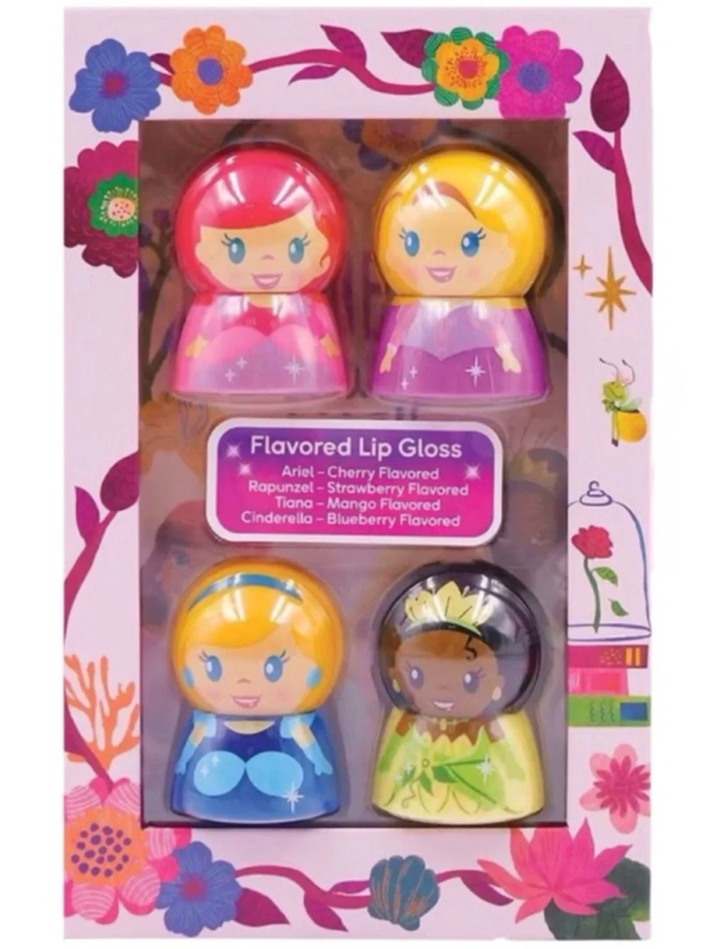 Disney Princess Flavored Lip Gloss Set (NWT)